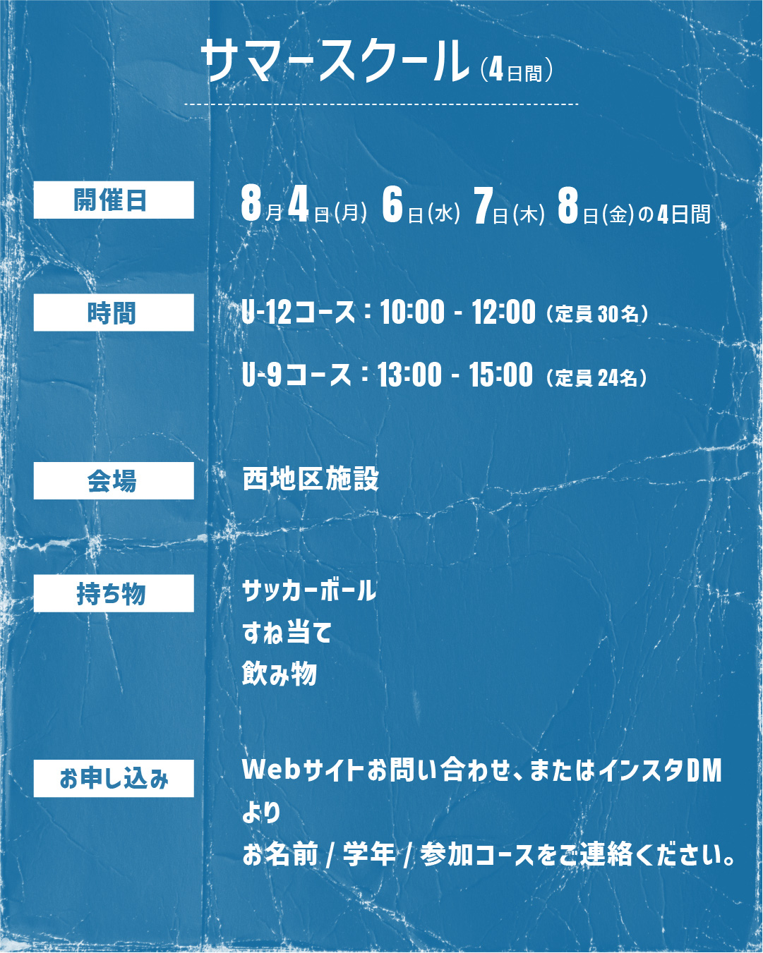 サマースクールイメージ